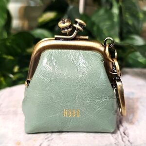 Hobo Green Women's Keychain Coin Purse